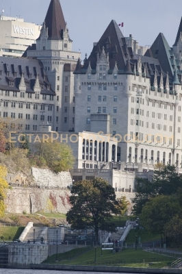 Chateau Laurier and locks