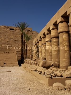 Egypt, Temple in Karnak